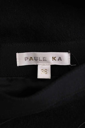 Jupe Paule Ka Noir en Laine