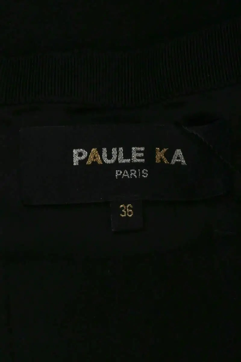 Jupe Paule Ka Noir en Synthétique