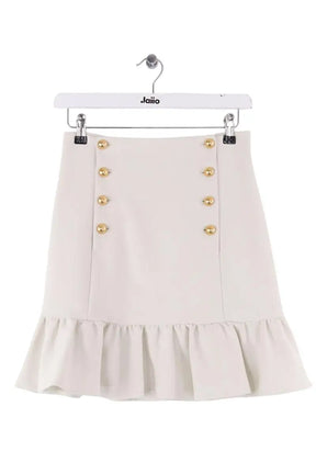 Jupe Pinko Beige en Synthétique, taille XS - Seconde Main