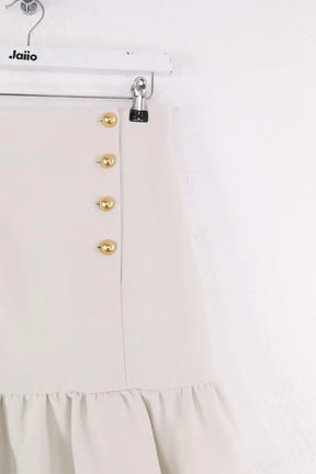 Jupe Pinko Beige en Synthétique