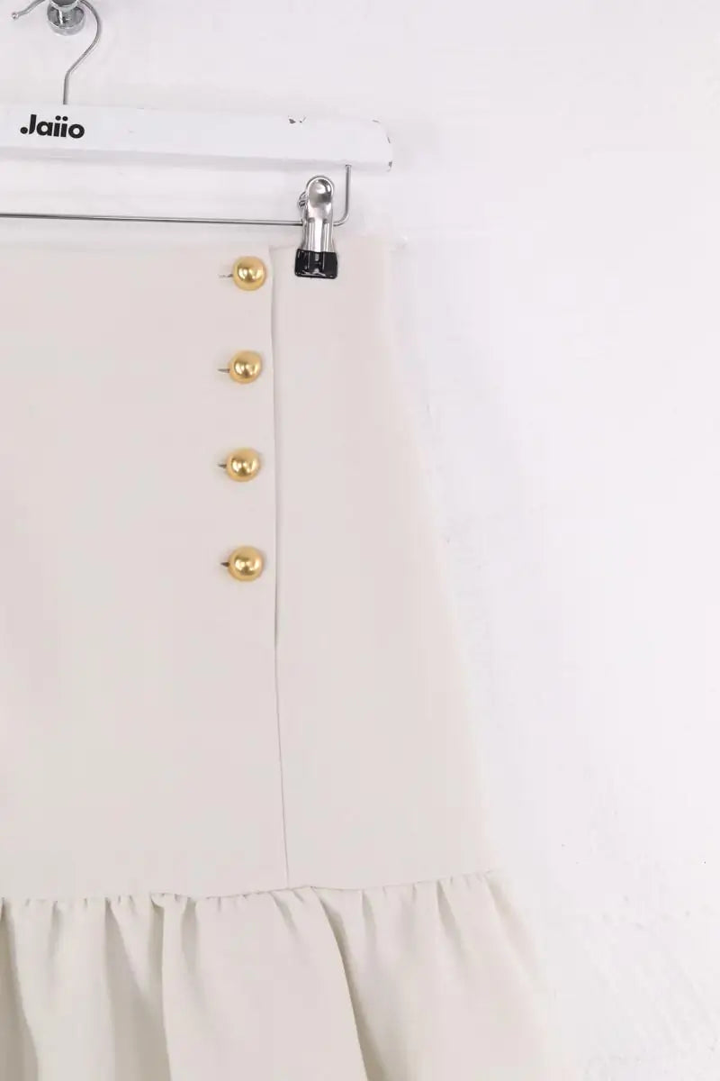Jupe Pinko Beige en Synthétique