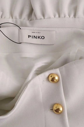 Jupe Pinko Beige en Synthétique