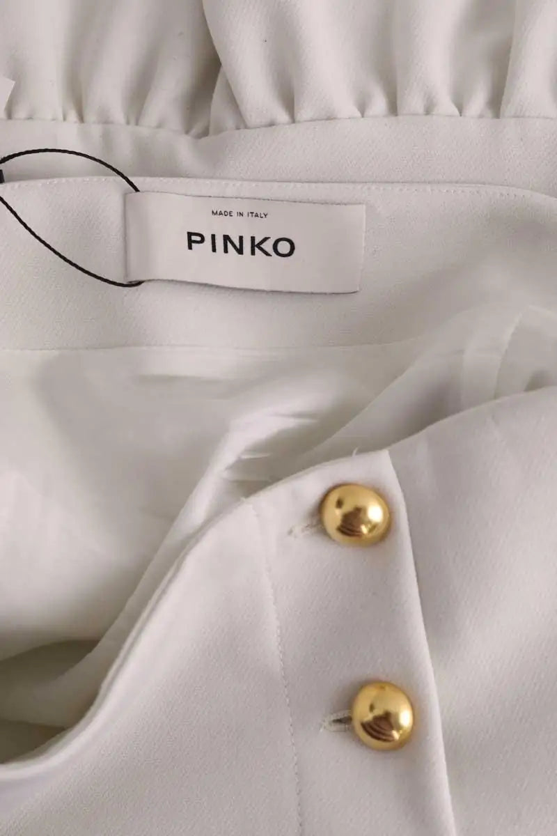 Jupe Pinko Beige en Synthétique