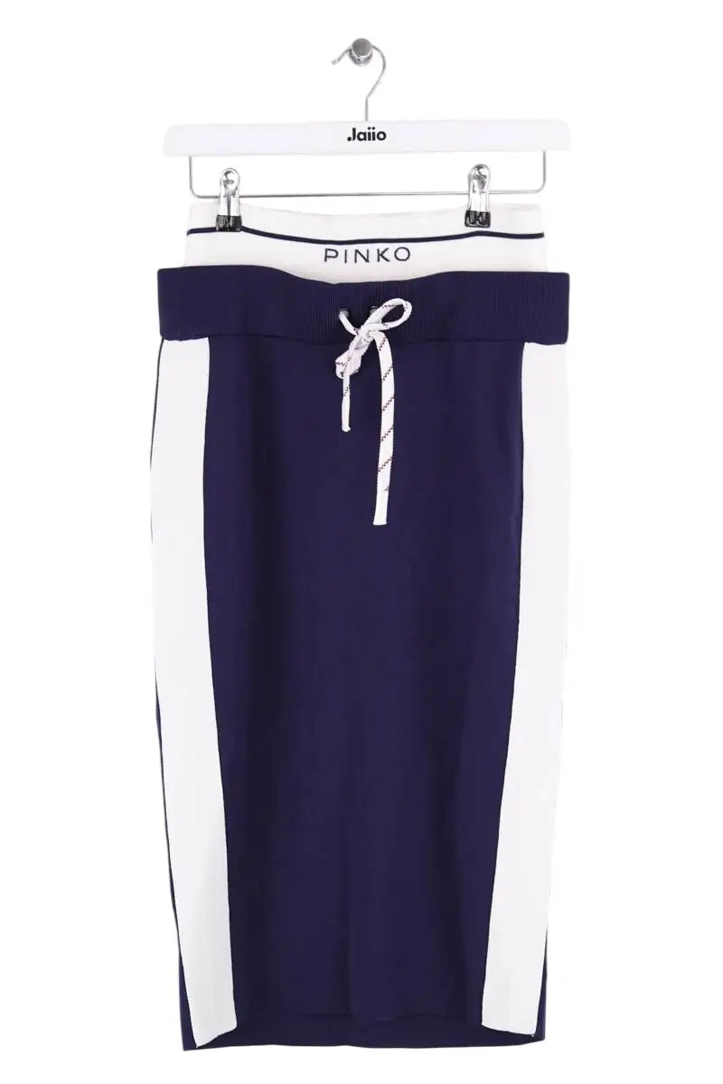Jupe Pinko Marine en Viscose, taille M - Seconde Main