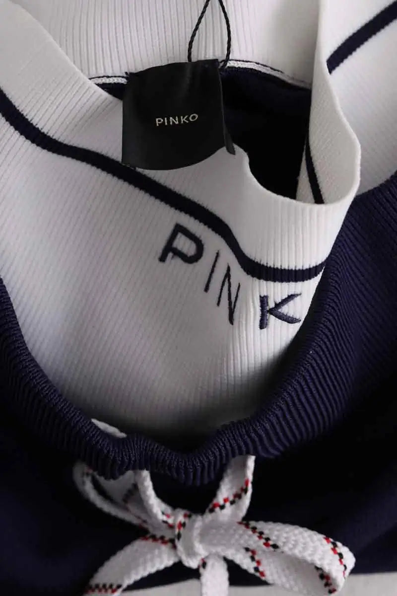 Jupe Pinko Marine en Viscose