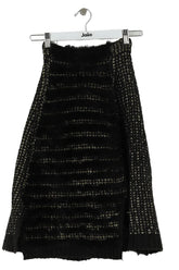 Jupe Pinko Noir en Laine, taille S - Seconde Main
