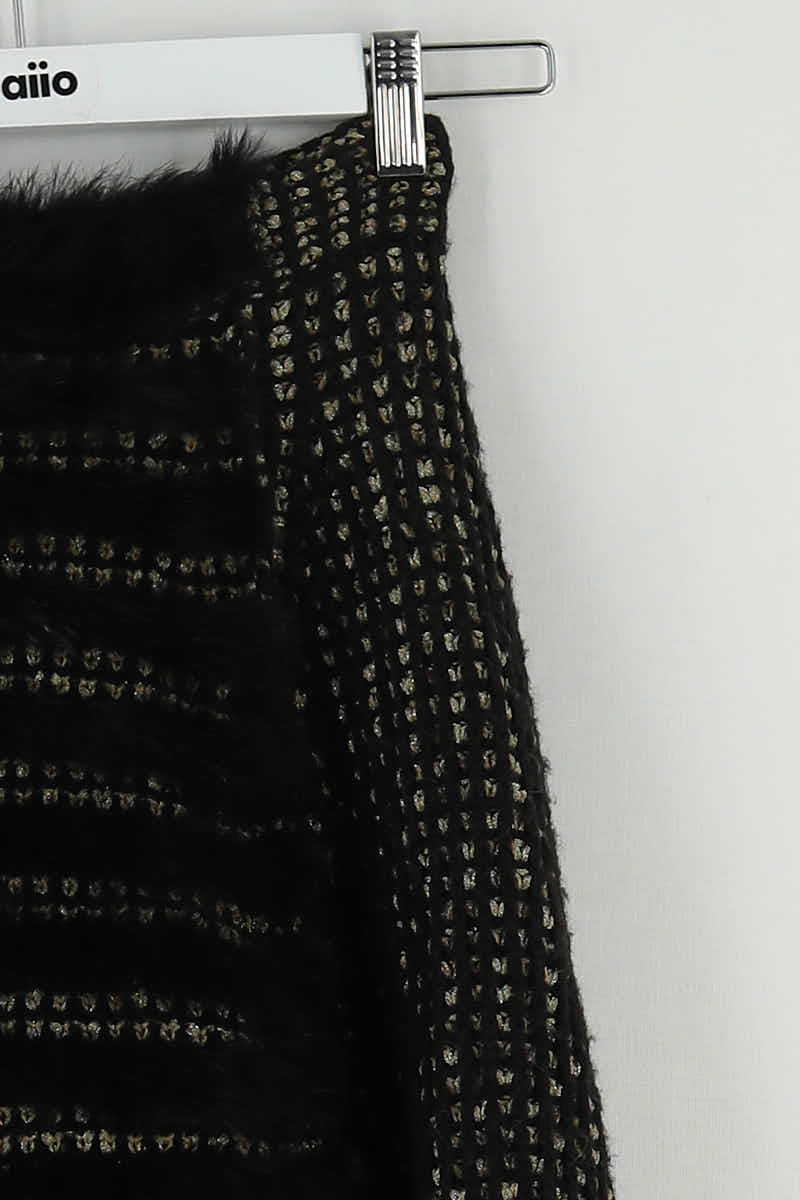 Jupe Pinko Noir en Laine