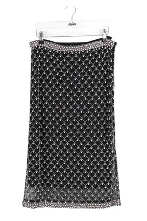 Jupe Pinko Noir en Synthétique, taille M - Seconde Main