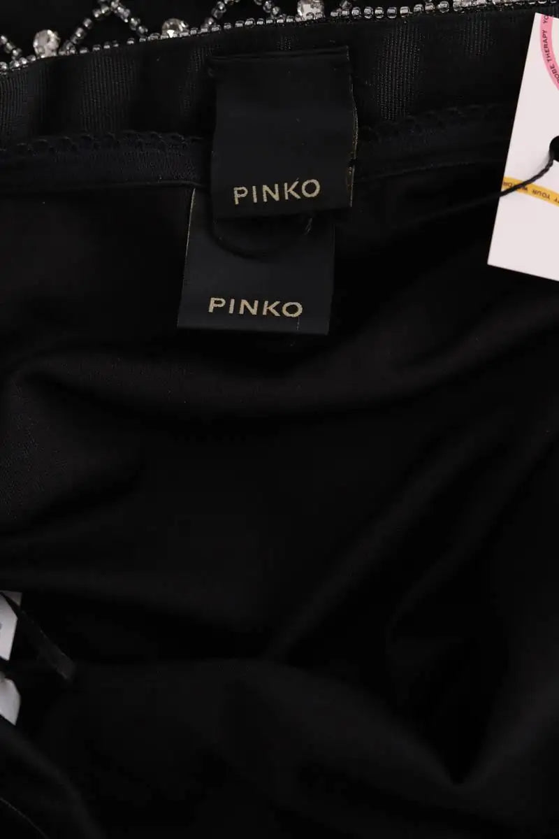 Jupe Pinko Noir en Synthétique