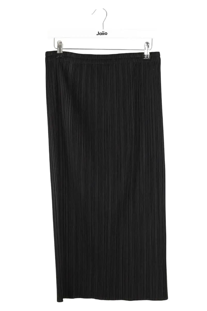 Jupe Pleats Please Noir en Synthétique, taille M - Seconde Main