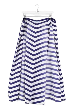 Jupe Prada Bleu en Coton, taille M - Seconde Main