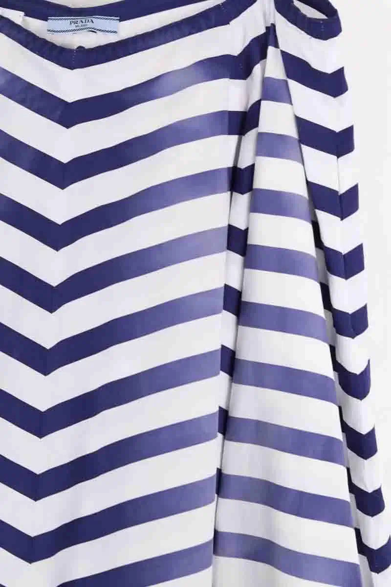 Jupe Prada Bleu en Coton