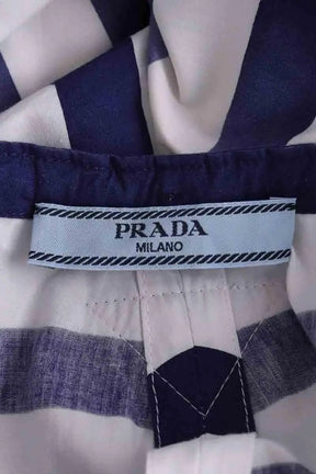 Jupe Prada Bleu en Coton