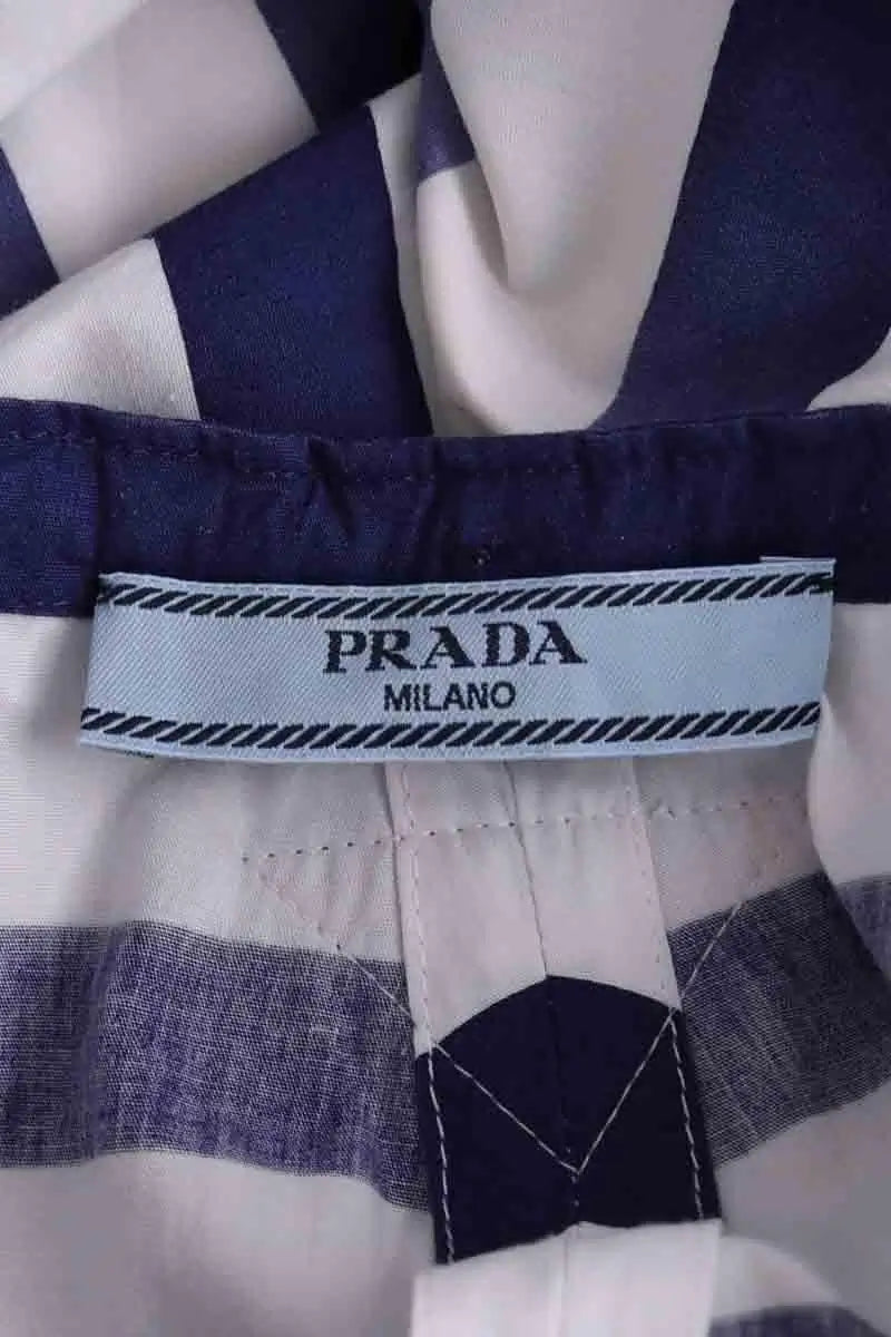 Jupe Prada Bleu en Coton