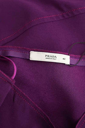 Jupe Prada Violet en Synthétique