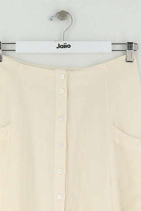 Jupe Rails Beige en Lin
