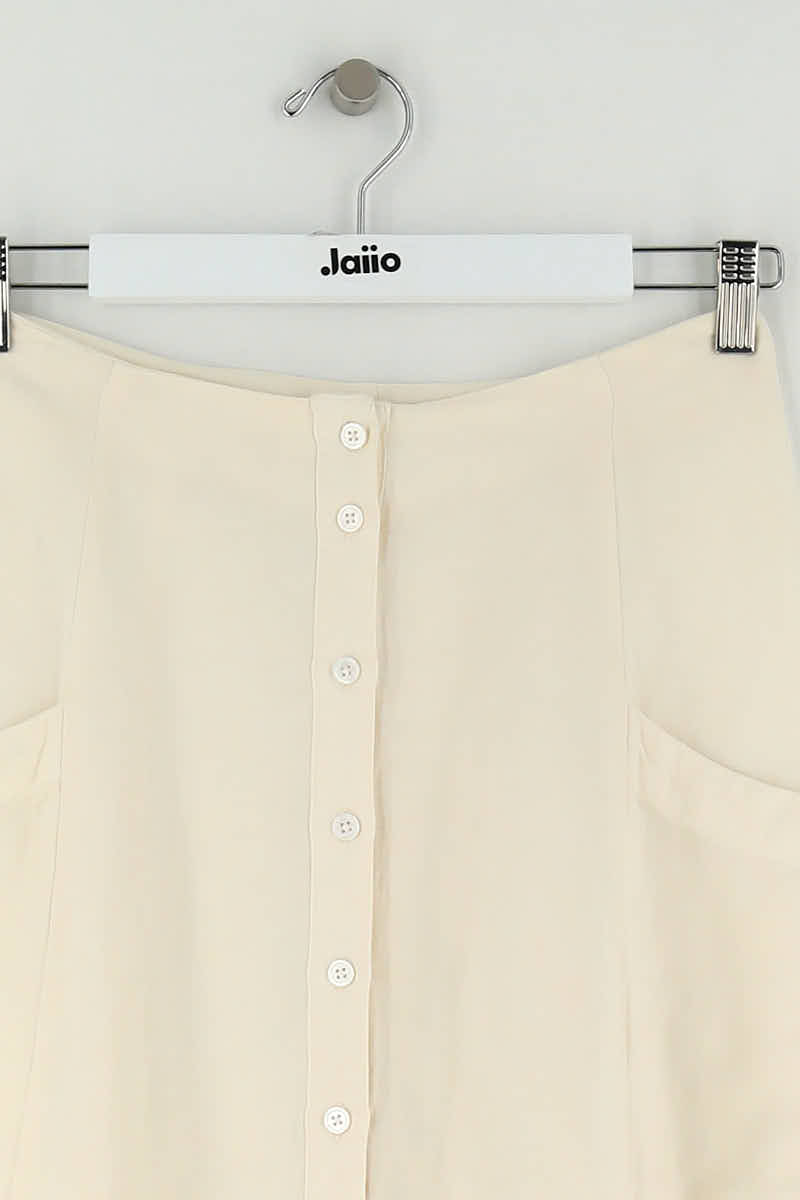 Jupe Rails Beige en Lin