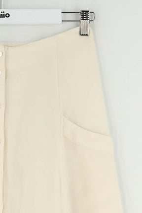 Jupe Rails Beige en Lin