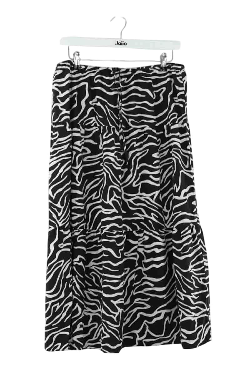 Jupe Rails Noir en Coton, taille M - Seconde Main