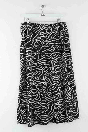 Jupe Rails Noir en Coton