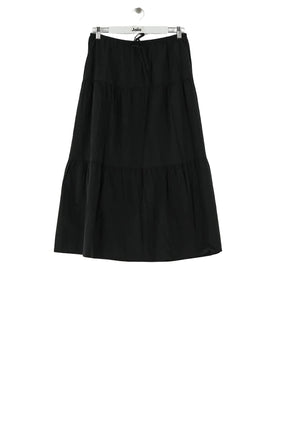 Jupe Rails Noir en Coton, taille M - Seconde Main