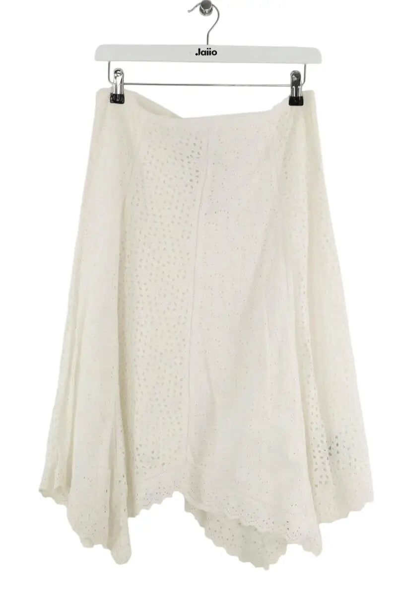 Jupe Ralph Lauren Blanc en Coton, taille M - Seconde Main