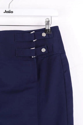 Jupe Ralph Lauren Marine en Coton