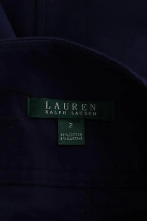 Jupe Ralph Lauren Marine en Coton
