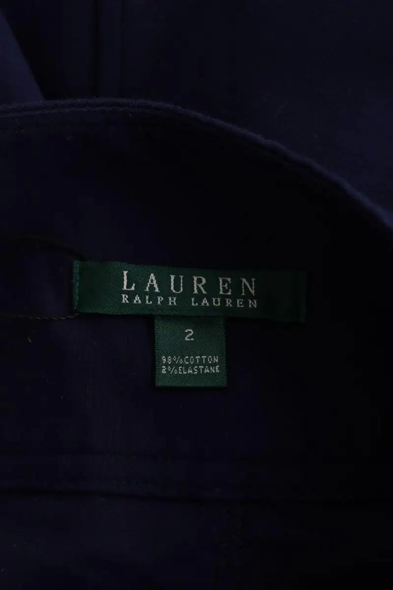 Jupe Ralph Lauren Marine en Coton