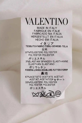 Jupe Red Valentino Blanc en Synthétique