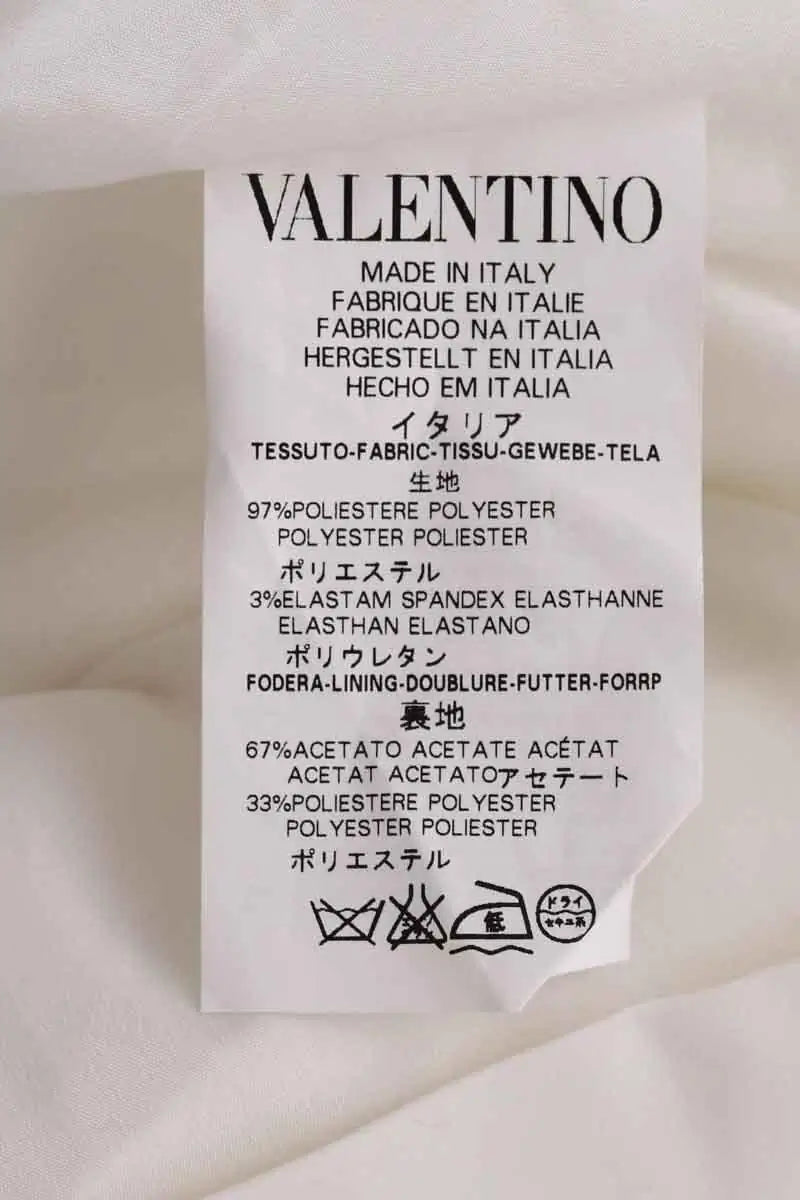 Jupe Red Valentino Blanc en Synthétique