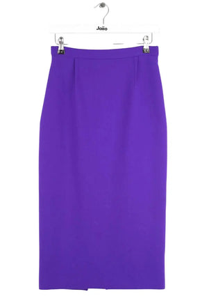 Jupe Roland Mouret Violet en Laine, taille M - Seconde Main