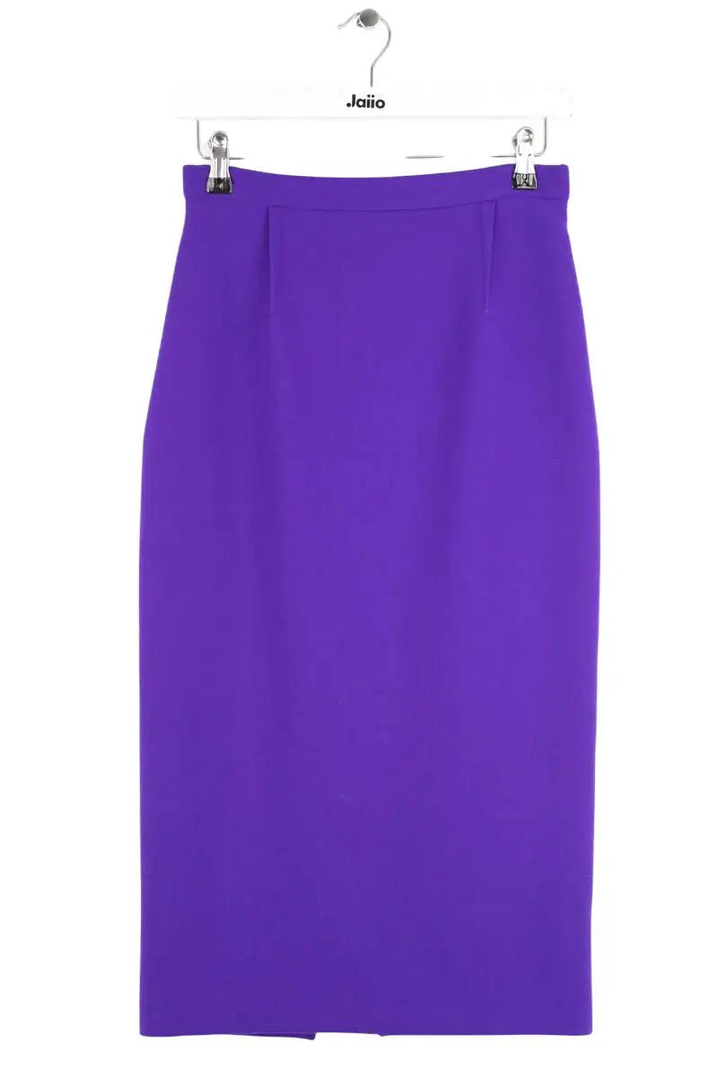 Jupe Roland Mouret Violet en Laine, taille M - Seconde Main