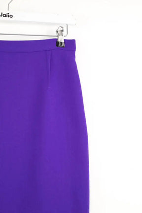 Jupe Roland Mouret Violet en Laine