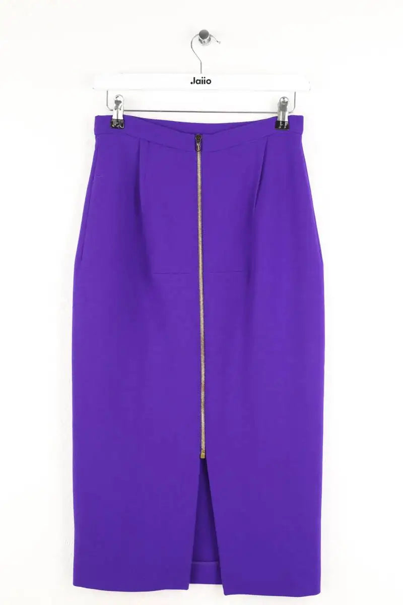 Jupe Roland Mouret Violet en Laine