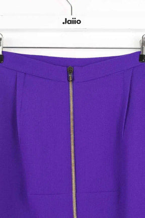Jupe Roland Mouret Violet en Laine