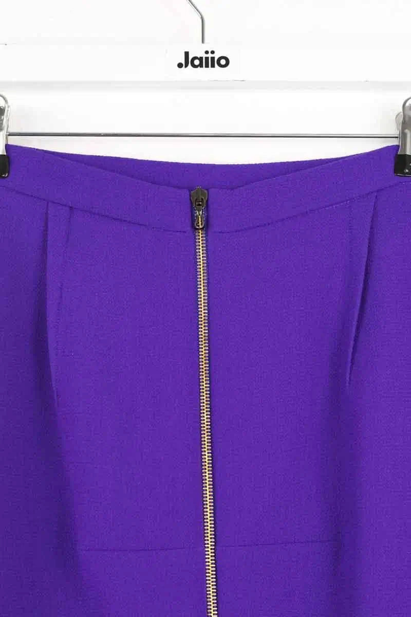 Jupe Roland Mouret Violet en Laine