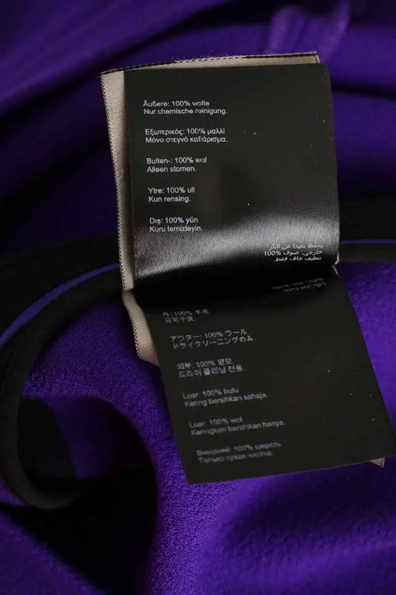 Jupe Roland Mouret Violet en Laine