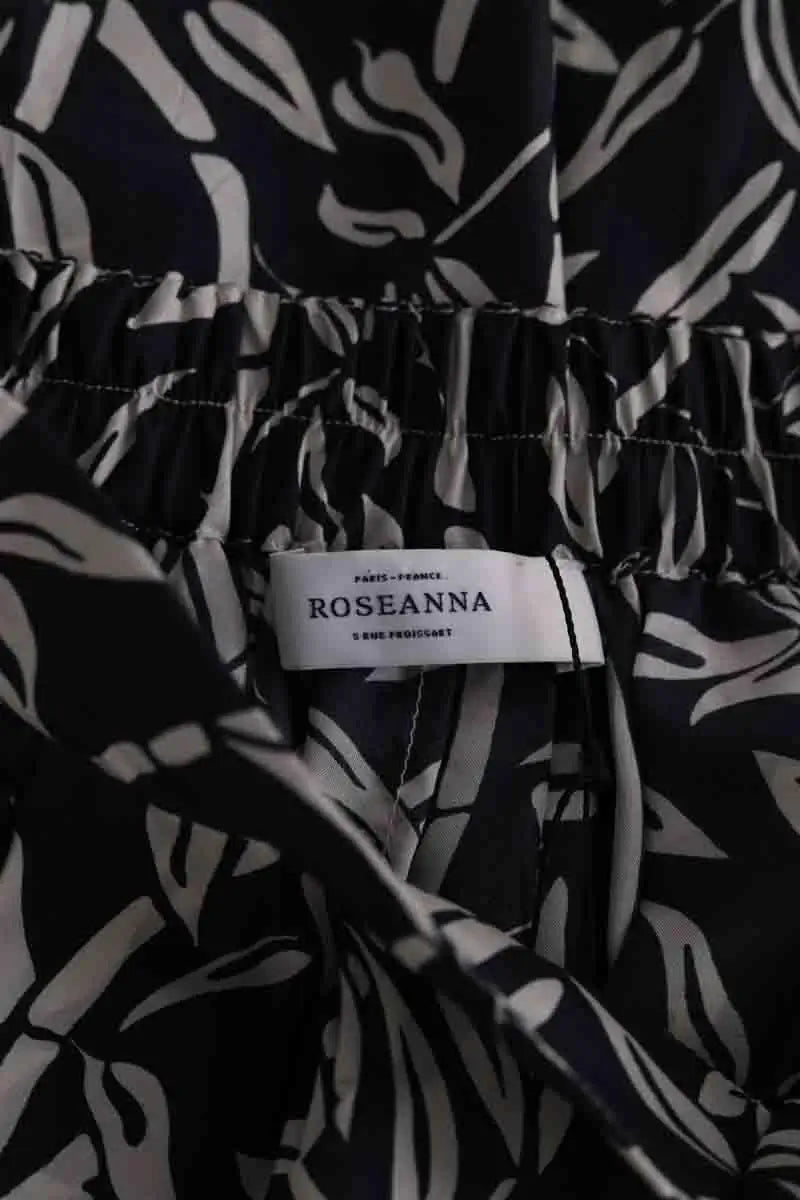 Jupe Roseanna Noir en Soie
