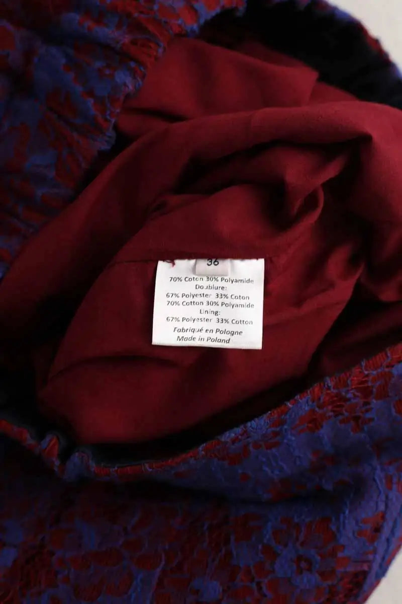 Jupe Roseanna Violet en Coton