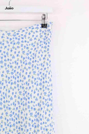 Jupe Rouje Blanc en Viscose