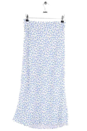 Jupe Rouje Blanc en Viscose