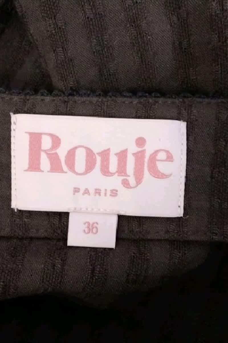Jupe Rouje Marron en Coton