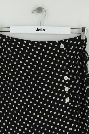 Jupe Rouje Noir en Viscose