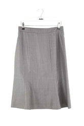 Jupe Saint Laurent Gris en Laine, taille M - Seconde Main