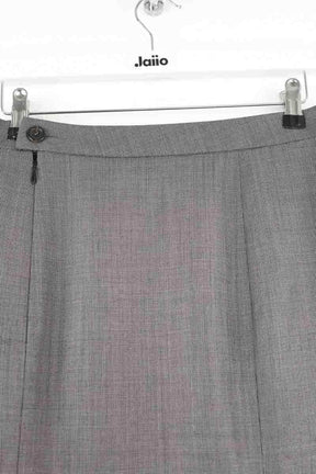 Jupe Saint Laurent Gris en Laine