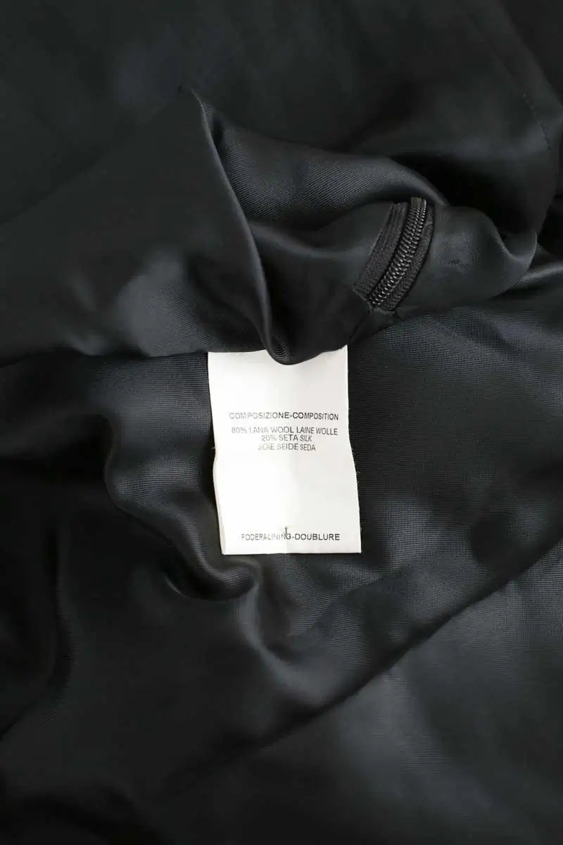 Jupe Saint Laurent Gris en Laine