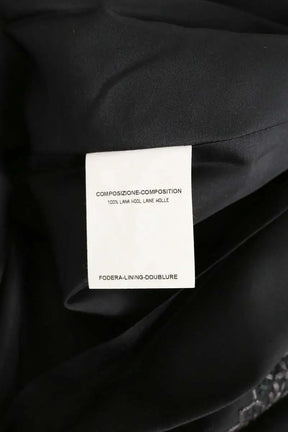 Jupe Saint Laurent Noir en Laine