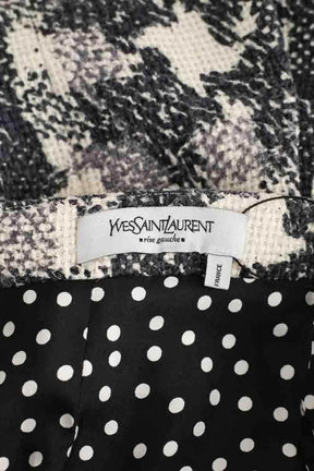 Jupe Saint Laurent Noir en Soie