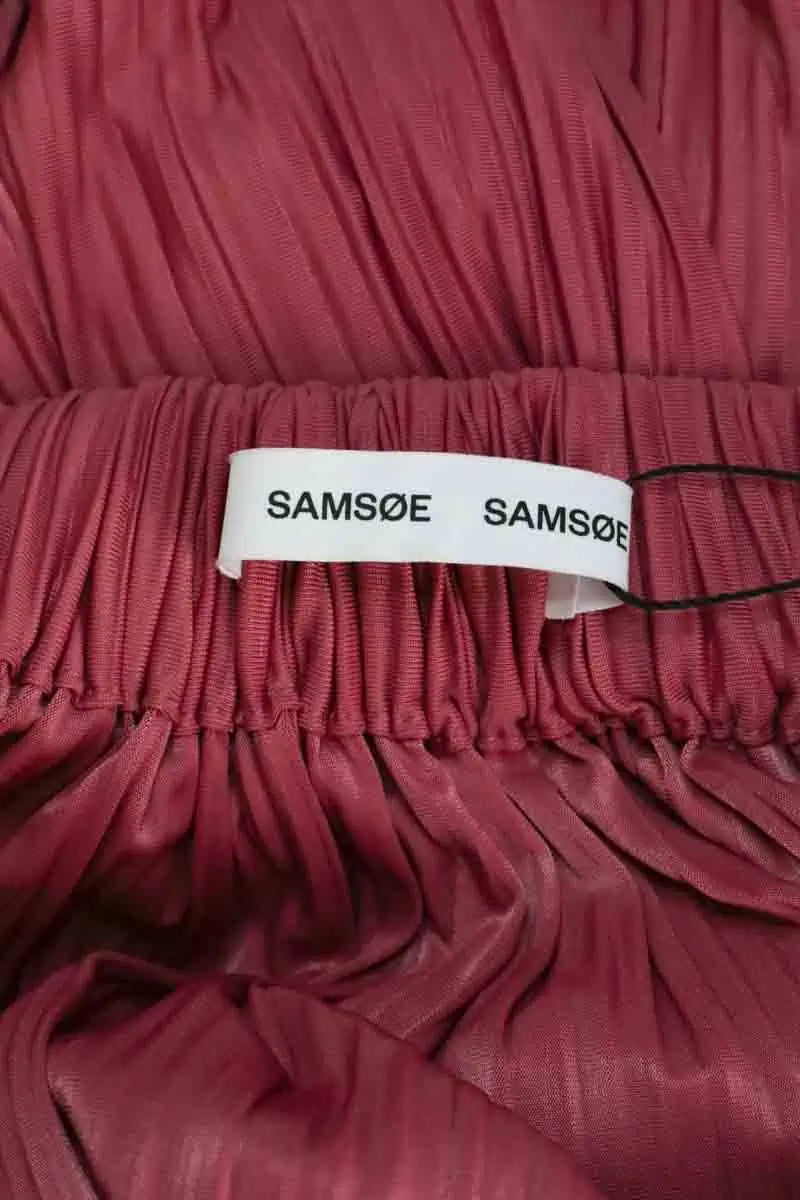 Jupe Samsoe Samsoe Rose en Synthétique